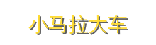 小马拉大车